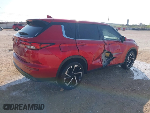 2022 Mitsubishi Outlander ES z VIN JA4J3TA83NZ020421, wystawiony jako IAAI lot #41914561 z przebiegiem 71 050 mil mil oraz . Historia ofert i sprzedaży dostępna na DreamBid. Obrazek 4.
