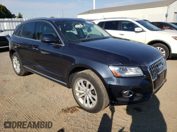 2016 Audi Q5 with VIN WA1C7AFP4GA125679, listed as a Copart auction lot 76566994 with 73,455 mi miles and Salvage title. Bid and sale history available at DreamBid. Image 4.