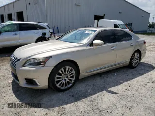 2014 Lexus LS 460 z VIN JTHBL5EF2E5130770, wystawiony jako Copart lot #56686785 z przebiegiem 103 618 mil mil oraz Szkoda całkowita • Salvage title. Historia ofert i sprzedaży dostępna na DreamBid. Obrazek 1.