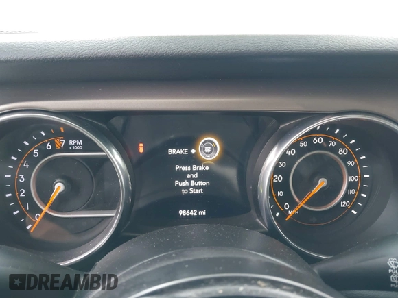 2020 Jeep Wrangler Unlimited Sport S z VIN 1C4HJXDG6LW241594, wystawiony jako IAAI lot #42045756 z przebiegiem 98 642 mil mil oraz . Historia ofert i sprzedaży dostępna na DreamBid. Obrazek 7.