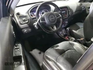 2020 Jeep Compass Limited with VIN 3C4NJDCB7LT236093, listed as a Copart auction lot 54583185 with 75,324 mi miles and Salvage title. Bid and sale history available at DreamBid. Image 8.