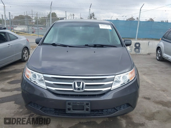 2011 Honda Odyssey EX-L with VIN 5FNRL5H61BB072124, listed as a IAAI auction lot 42115299 with 155,086 mi miles and . Bid and sale history available at DreamBid. Image 12.