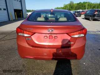 2013 Hyundai Elantra Limited with VIN KMHDH4AE3DU736663, listed as a Copart auction lot 52416785 with 193,573 mi miles and Clean Title. Bid and sale history available at carsss.com. Image 6.
