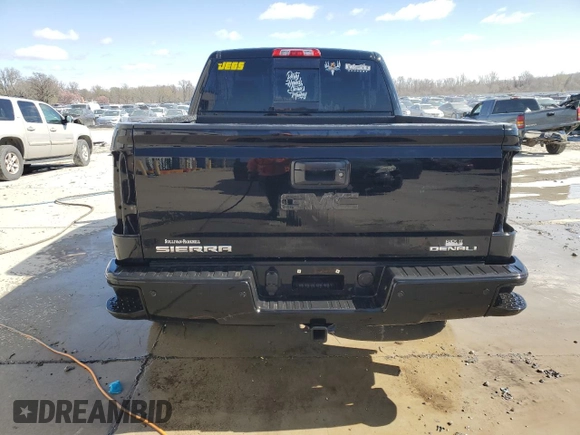 2015 GMC Sierra 1500 Denali with VIN 3GTU2WEC0FG359810, listed as a Copart auction lot 49784405 with 121,859 mi miles and Salvage Title. Bid and sale history available at carsss.com. Image 6.