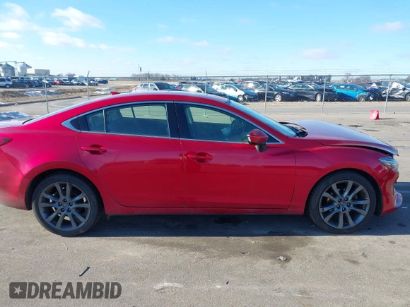 2016 Mazda 6 i Grand Touring with VIN JM1GJ1W51G1443203, listed as a IAAI auction lot 41247354 with 144,840 mi miles. Bid and sale history available at carsss.com. Image 13.