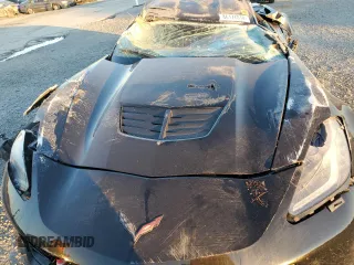 2015 Chevrolet Corvette Z06 1LZ z VIN 1G1YP2D63F5604803, wystawiony jako Copart lot #86177014 z przebiegiem Nie podano mil oraz Szkoda całkowita • Salvage title. Historia ofert i sprzedaży dostępna na DreamBid. Obrazek 12.