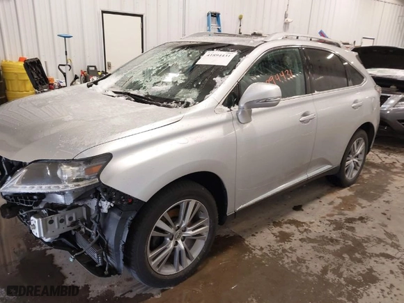 2015 Lexus RX 350 F Sport with VIN 2T2BK1BA1FC337981, listed as a IAAI auction lot 41894431 with 141,918 mi miles. Bid and sale history available at carsss.com. Image 2.
