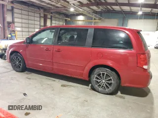 2015 Dodge Grand Caravan SXT with VIN 2C4RDGCG6FR685486, listed as a Copart auction lot 49596715 with 185,444 mi miles and Salvage Title. Bid and sale history available at DreamBid. Image 2.