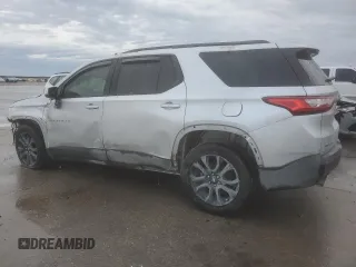 2018 Chevrolet Traverse RS with VIN 1GNERJKX4JJ158727, listed as a Copart auction lot 83440254 with 104,017 mi miles and Salvage Title. Bid and sale history available at carsss.com. Image 2.