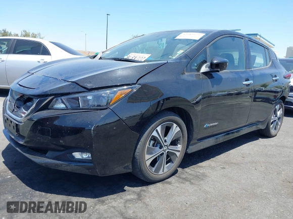 2019 Nissan LEAF SV with VIN 1N4AZ1CP7KC313224, listed as a IAAI auction lot 42289125 with 42,316 mi miles and . Bid and sale history available at DreamBid. Image 2.