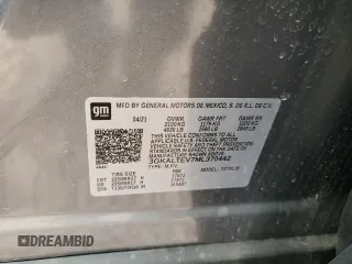 2021 GMC Terrain SLE with VIN 3GKALTEV7ML370442, listed as a Copart auction lot 44411905 with 45,353 mi miles and Salvage Title. Bid and sale history available at carsss.com. Image 13.