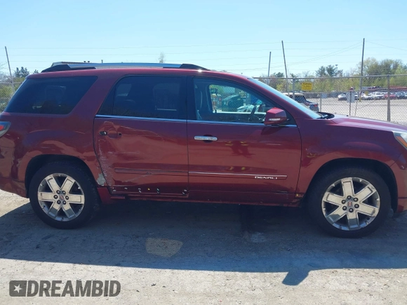 2016 GMC Acadia Denali with VIN 1GKKVTKD8GJ241499, listed as a IAAI auction lot 42092249 with 55,635 mi miles and . Bid and sale history available at DreamBid. Image 13.