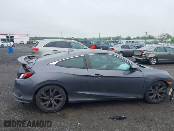 2017 Honda Civic Si with VIN 2HGFC3A50HH752223, listed as a IAAI auction lot 42273886 with 76,454 mi miles and . Bid and sale history available at DreamBid. Image 13.