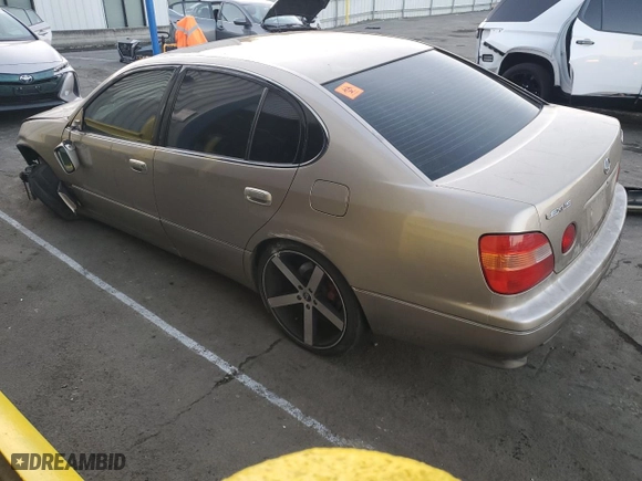 1998 Lexus GS 300 Luxury Perform Sdn with VIN JT8BD68S6W0044128, listed as a Copart auction lot 42839255 with 268,315 mi miles and Salvage Title. Bid and sale history available at carsss.com. Image 2.