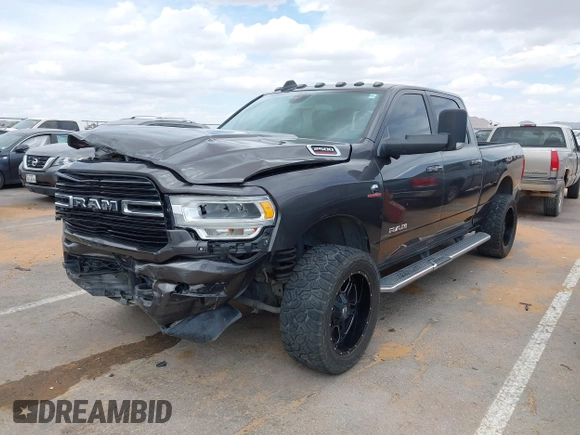 2019 Ram 2500 Lone Star with VIN 3C6UR5DL9KG604368, listed as a IAAI auction lot 42183936 with 95,071 mi miles and . Bid and sale history available at DreamBid. Image 2.