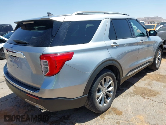 2023 Ford Explorer Limited with VIN 1FMSK7FH6PGA05547, listed as a IAAI auction lot 42149003 with 599,462 mi miles. Bid and sale history available at carsss.com. Image 4.