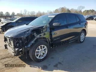 2023 Chevrolet Equinox LS with VIN 3GNAX5EG7PL201272, listed as a Copart auction lot 85886774 with 33,910 mi miles and Salvage title. Bid and sale history available at DreamBid. Image 1.