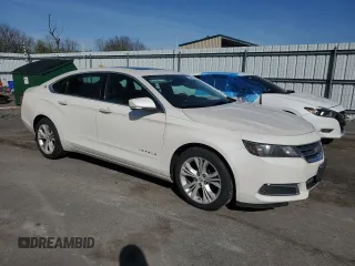 2014 Chevrolet Impala LT with VIN 2G1125S35E9207542, listed as a Copart auction lot 53874915 with 162,794 mi miles and Salvage Title. Bid and sale history available at DreamBid. Image 4.