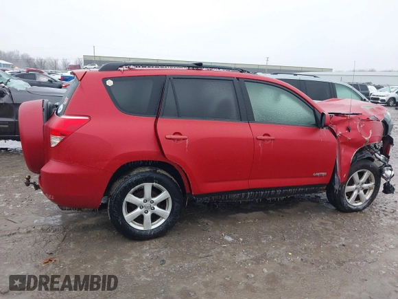 2007 Toyota RAV4 Limited with VIN JTMZK31V776003448, listed as a IAAI auction lot 41504699 with 216,628 mi miles. Bid and sale history available at carsss.com. Image 13.
