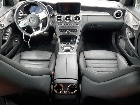 2019 Mercedes-Benz C 43 AMG with VIN WDDWK6EBXKF804782, listed as a Copart auction lot 70933333 with 26,368 mi miles and Salvage title. Bid and sale history available at DreamBid. Image 8.