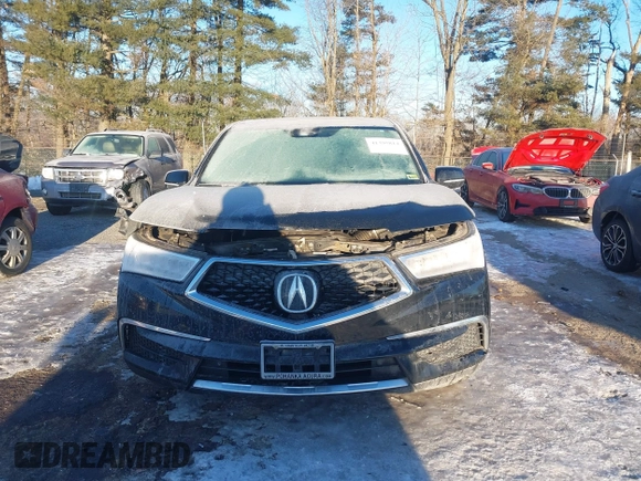 2017 Acura MDX with VIN 5FRYD4H39HB014410, listed as a IAAI auction lot 41395814 with 81,579 mi miles. Bid and sale history available at carsss.com. Image 13.