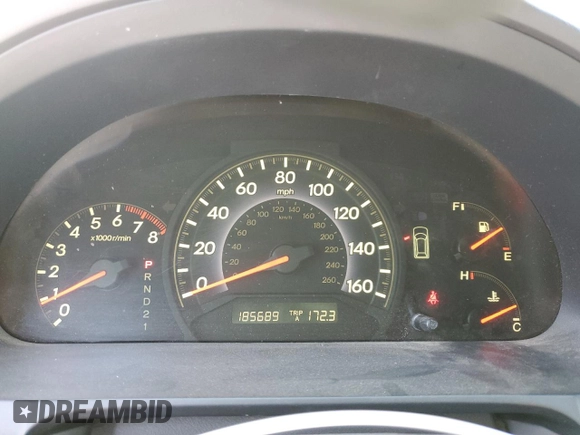 2010 Honda Odyssey EX-L with VIN 5FNRL3H72AB062214, listed as a Copart auction lot 55803575 with 185,689 mi miles and Clean Title. Bid and sale history available at DreamBid. Image 9.