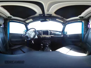 2023 Jeep Wrangler Sahara with VIN 1C4HJXEG4PW584800, listed as a IAAI auction lot 41908392 with 22,108 mi miles and . Bid and sale history available at DreamBid. Image 19.