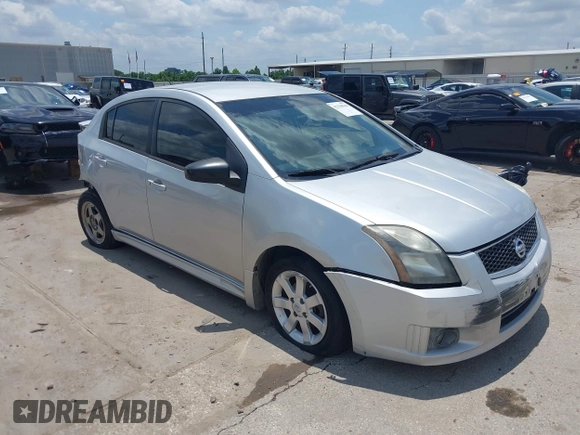 2012 Nissan Sentra SR with VIN 3N1AB6AP0CL658876, listed as a IAAI auction lot 42338541 with 178,187 mi miles and . Bid and sale history available at DreamBid. Image 1.