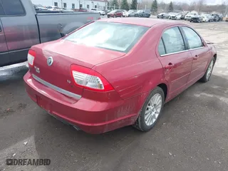 2007 Mercury Milan Premier with VIN 3MEHM08187R606997, listed as a IAAI auction lot 41661570 with 140,969 mi miles. Bid and sale history available at carsss.com. Image 4.