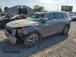 2020 Kia Telluride S with VIN 5XYP6DHC5LG067095, listed as a Copart auction lot 68494074 with 152,849 mi miles and Salvage Title. Bid and sale history available at DreamBid. Image 1.