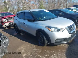 2020 Nissan Kicks S with VIN 3N1CP5BV8LL534047, listed as a IAAI auction lot 41155052 with 67,046 mi miles and . Bid and sale history available at carsss.com. Image 1.