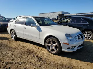 2009 Mercedes-Benz E-Class Sport 5.5L with VIN WDBUF72X59B371349, listed as a Copart auction lot 41536565 with 188,483 mi miles and Clean Title. Bid and sale history available at carsss.com. Image 4.
