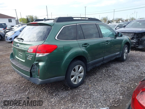 2011 Subaru Outback 2.5i Limited Pwr Moon with VIN 4S4BRBKC8B3322481, listed as a IAAI auction lot 42158601 with 208,681 mi miles. Bid and sale history available at carsss.com. Image 4.