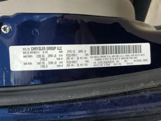 2014 Chrysler Town & Country Touring with VIN 2C4RC1BG8ER383701, listed as a Copart auction lot 70959814 with 157,180 mi miles and Salvage Title. Bid and sale history available at DreamBid. Image 13.