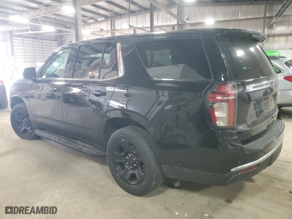 2021 Chevrolet Tahoe Commercial with VIN 1GNSKLED3MR260756, listed as a Copart auction lot 64345674 with 52,406 mi miles and Salvage Title. Bid and sale history available at carsss.com. Image 2.