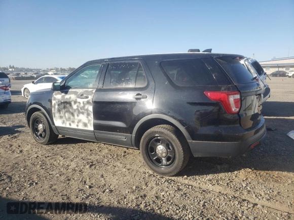 2016 Ford Utility Police Interceptor with VIN 1FM5K8ARXGGB43904, listed as a Copart auction lot 75942154 with 241,448 mi miles and Clean Title. Bid and sale history available at carsss.com. Image 2.