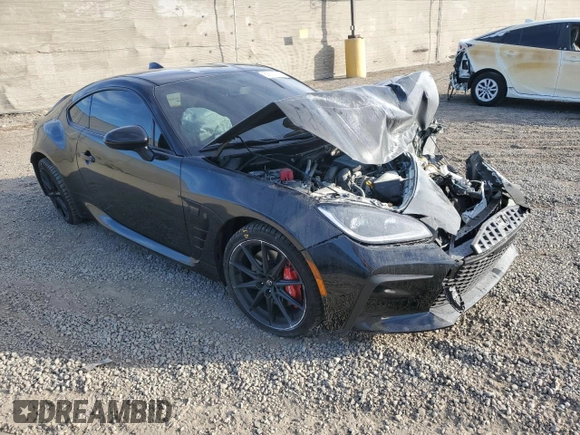 2024 Toyota GR86 Premium with VIN JF1ZNBE15R8760046, listed as a Copart auction lot 82636244 with 0 mi miles and Salvage Title. Bid and sale history available at carsss.com. Image 4.