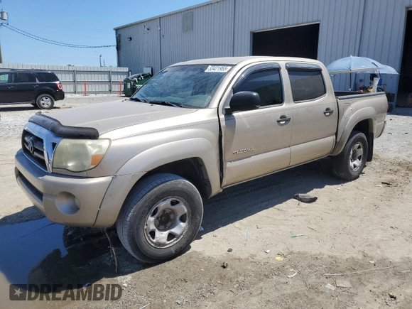 2007 Toyota Tacoma PreRunner with VIN 3TMJU62N17M046853, listed as a Copart auction lot 53421955 with 297,720 mi miles and Non Repairable. Bid and sale history available at DreamBid. Image 1.