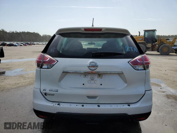2015 Nissan Rogue SV with VIN 5N1AT2MT4FC761662, listed as a Copart auction lot 49677125 with 178,662 mi miles and Salvage Title. Bid and sale history available at carsss.com. Image 6.