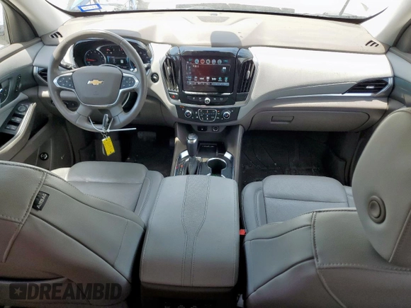 2019 Chevrolet Traverse Premier z VIN 1GNERKKW1KJ254538, wystawiony jako Copart lot #55424455 z przebiegiem 96 677 mil mil oraz Czysty tytuł • Clean title. Historia ofert i sprzedaży dostępna na DreamBid. Obrazek 8.