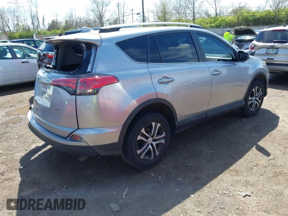 2017 Toyota RAV4 LE with VIN 2T3BFREVXHW546618, listed as a IAAI auction lot 42015842 with 116,888 mi miles and . Bid and sale history available at carsss.com. Image 4.