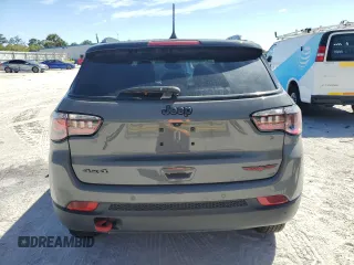 2024 Jeep Compass Trailhawk с VIN 3C4NJDDNXRT590322, выставлен на аукционе Copart как лот 47870985 с пробегом 13 232 миль миль и Списание • Salvage title. История ставок и продаж доступна на DreamBid. Изображение 6.