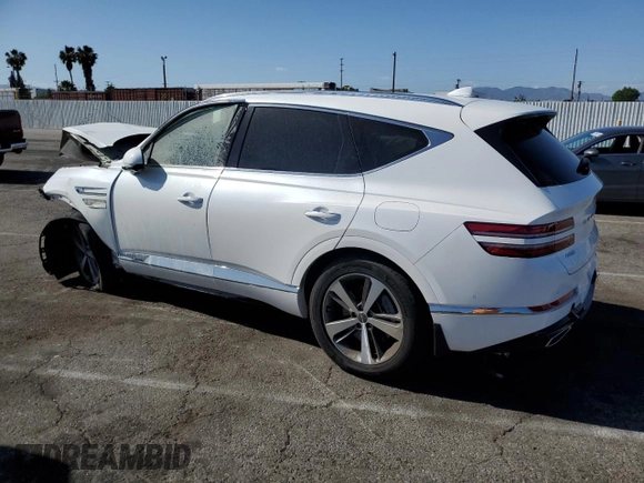 2023 Genesis GV80 with VIN KMUHBDSB0PU117175, listed as a Copart auction lot 56906235 with 41,720 mi miles and Salvage title. Bid and sale history available at DreamBid. Image 2.