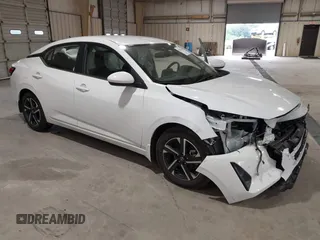 2024 Nissan Sentra SV с VIN 3N1AB8CV2RY226955, выставлен на аукционе IAAI как лот 42315544 с пробегом 14 572 миль миль и . История ставок и продаж доступна на DreamBid. Изображение 1.