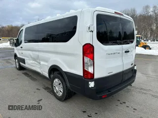 2023 Ford Transit Passenger XL with VIN 1FBAX2YG2PKB56430, listed as a Copart auction lot 44988825 with 22,570 mi miles and Non Repairable. Bid and sale history available at carsss.com. Image 2.