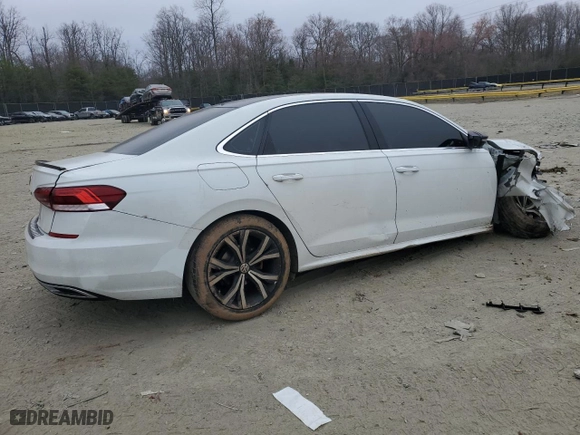 2021 Volkswagen Passat 2.0T SE with VIN 1VWSA7A34MC000771, listed as a Copart auction lot 48856645 with 88,710 mi miles and Salvage Title. Bid and sale history available at carsss.com. Image 3.