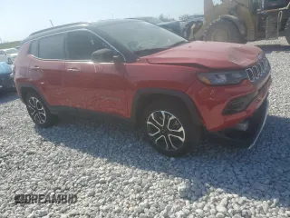 2024 Jeep Compass Limited with VIN 3C4NJDCN7RT585998, listed as a Copart auction lot 62090854 with 4,043 mi miles and Salvage title. Bid and sale history available at DreamBid. Image 4.