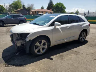 2013 Toyota Venza LE z VIN 4T3BK3BB0DU077942, wystawiony jako Copart lot #59516255 z przebiegiem 130 989 mil mil oraz Szkoda całkowita • Salvage title. Historia ofert i sprzedaży dostępna na DreamBid. Obrazek 1.