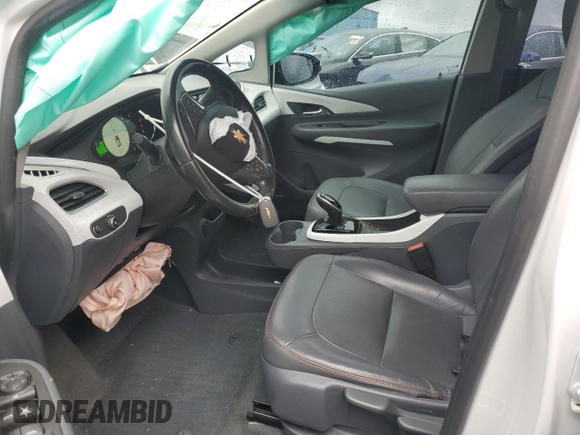 2021 Chevrolet Bolt EV Premier with VIN 1G1FZ6S04M4104157, listed as a Copart auction lot 57440175 with 100,236 mi miles and Salvage title. Bid and sale history available at DreamBid. Image 7.