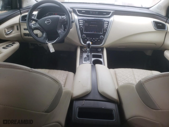 2023 Nissan Murano Platinum with VIN 5N1AZ2DJ9PC101020, listed as a Copart auction lot 41584275 with 19,828 mi miles and Salvage Title. Bid and sale history available at carsss.com. Image 8.